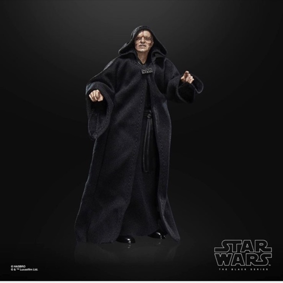 STAR WARS The Black Series Archive Emperor Palpatine Toy 6-Inch-Scale - Picture 5 of 5